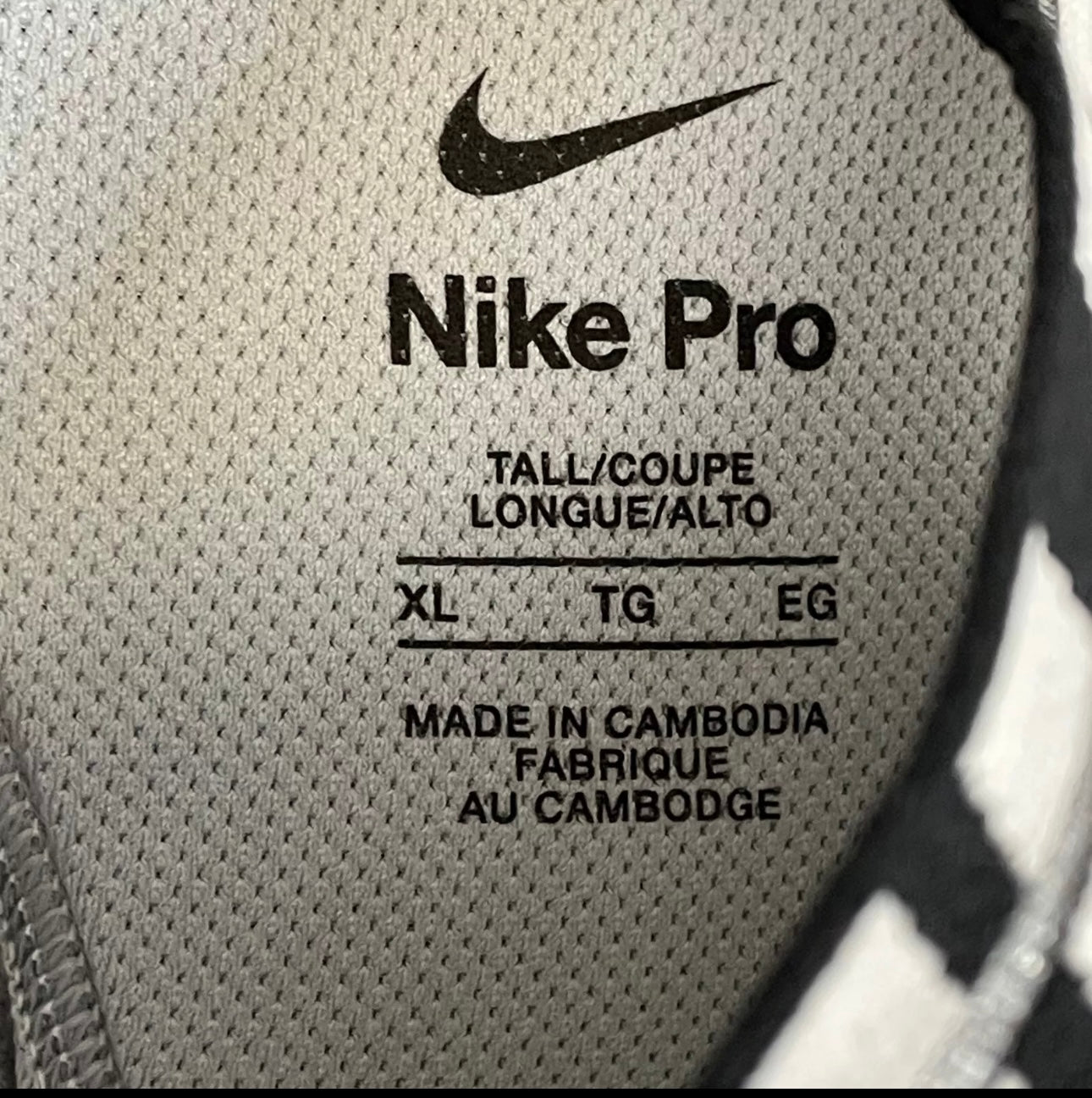 Nike NBA Basketball Player Hyperstrong Padded Training Short XLT 881966-100 NWT