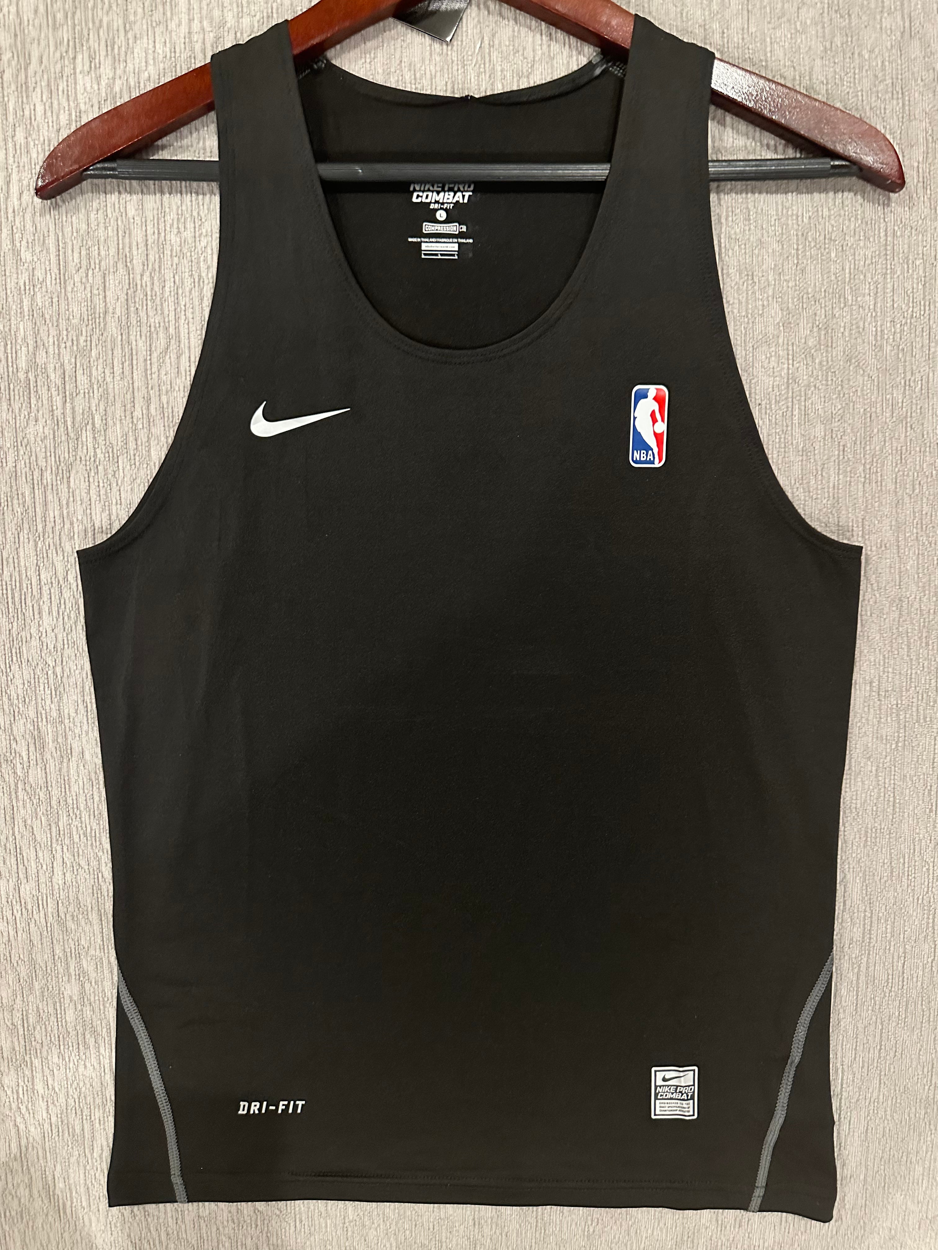 Brand New Nike NBA Player Issued Black Compression Tank Top Size XLT Lebron