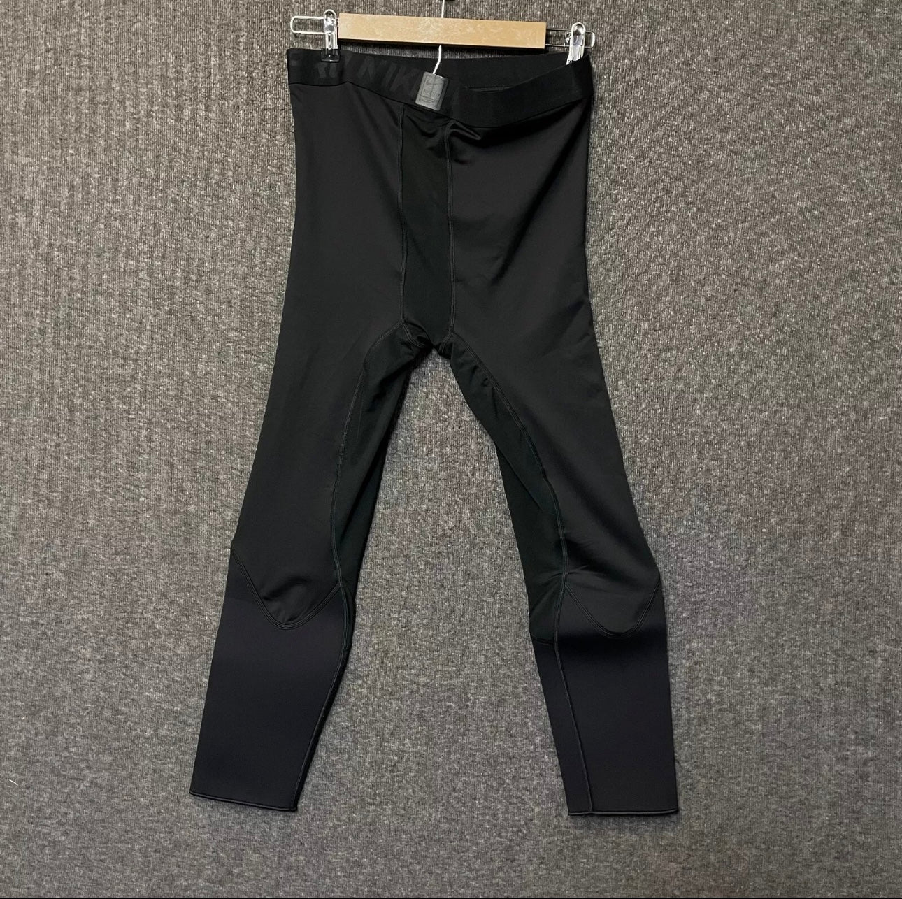 Nike Pro Men's Black NBA Player Issue 3/4 Compression Tights AA0753-010 LT NWT